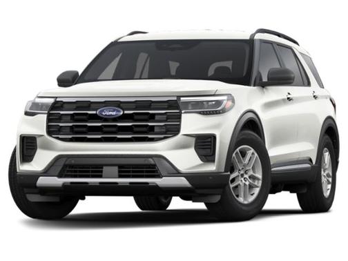 Space White 2025 Ford Explorer Active