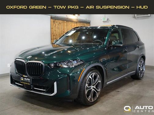 Oxford Green Metallic 2025 BMW X5 xDrive40i