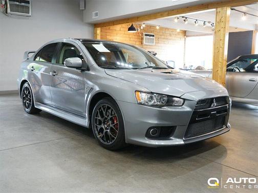 Mercury Gray w/ Black Roof 2015 Mitsubishi Lancer Evolution Final Edition