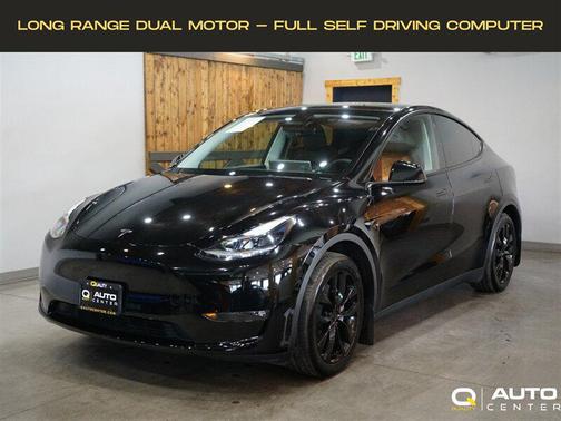 Solid Black 2023 Tesla Model Y Long Range Dual Motor All-Wheel Drive