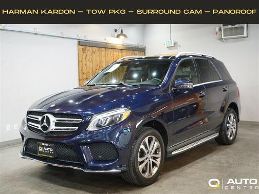 Lunar Blue Metallic 2017 Mercedes-Benz GLE 400 Base 4MATIC
