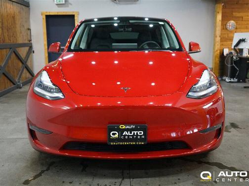 Red Multi-Coat 2021 Tesla Model Y Long Range Dual Motor All-Wheel Drive