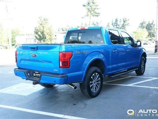 Velocity Blue 2019 Ford F-150 Lariat