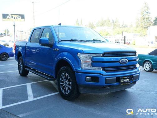 Velocity Blue 2019 Ford F-150 Lariat