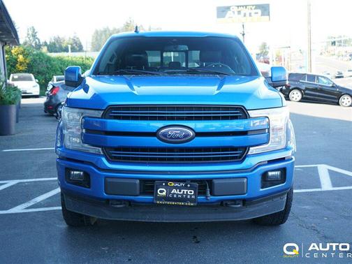 Velocity Blue 2019 Ford F-150 Lariat