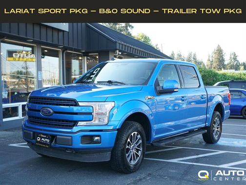 Velocity Blue 2019 Ford F-150 Lariat