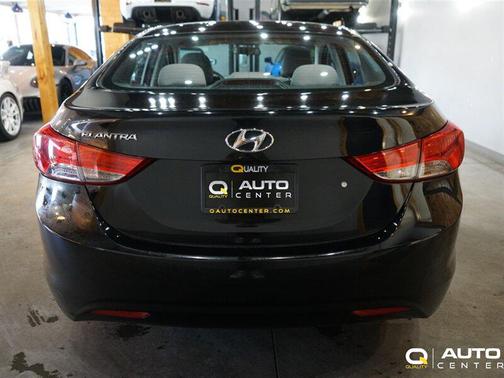 Midnight Black Mica 2013 Hyundai ELANTRA GLS