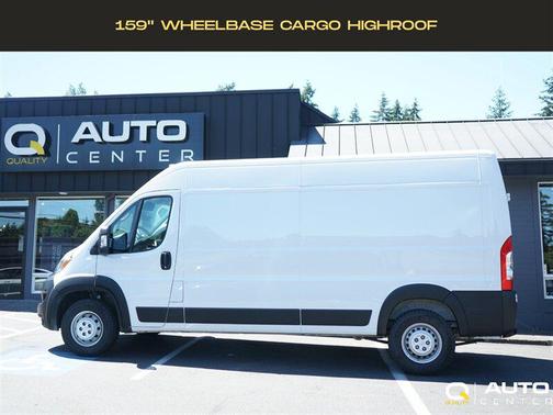 Bright White Clearcoat 2025 RAM ProMaster 2500 Tradesman