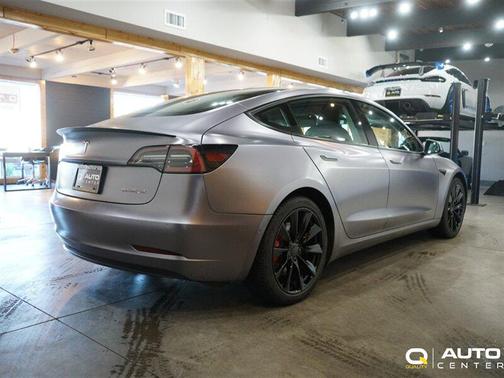Matte Gray 2019 Tesla Model 3 Performance