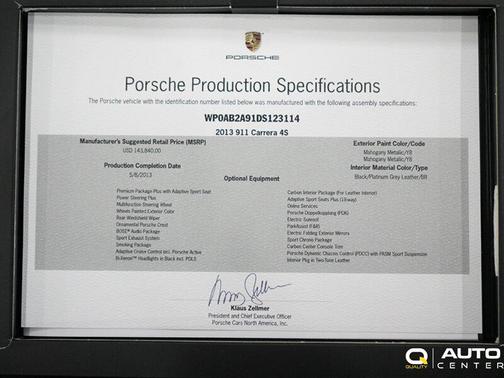 2013 Porsche 911 Carrera 4S