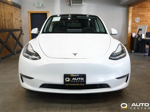 Pearl White Multi-Coat 2021 Tesla Model Y Long Range Dual Motor All-Wheel Drive