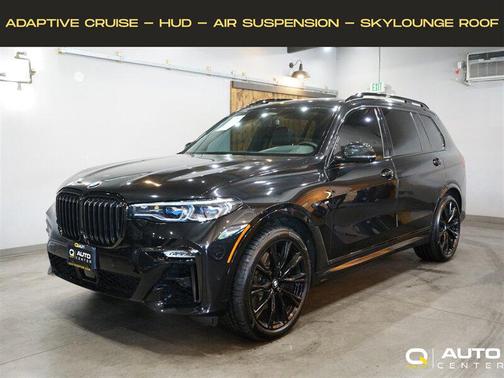 Black 2021 BMW X7 M50i