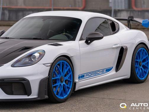 White 2023 Porsche 718 Cayman GT4 RS