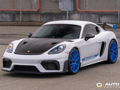 White 2023 Porsche 718 Cayman GT4 RS