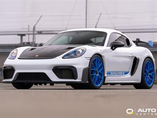 White 2023 Porsche 718 Cayman GT4 RS