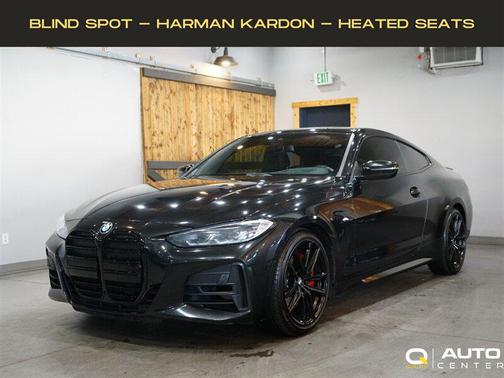 Black Sapphire Metallic 2021 BMW M440 i xDrive