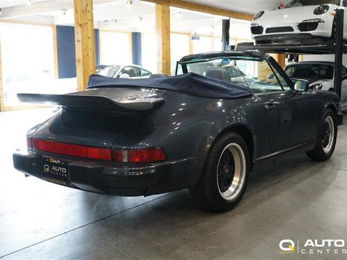 Blue 1989 Porsche 911 Carrera