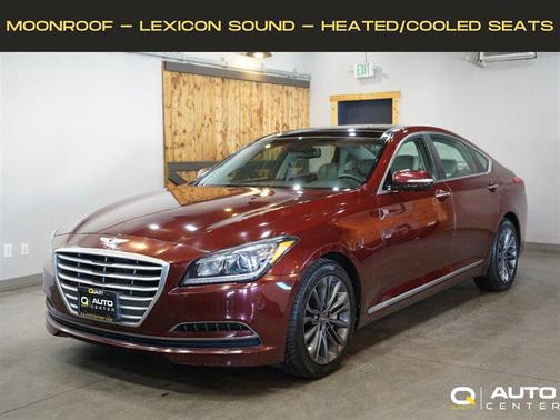 Pamplona Red 2015 Hyundai Genesis 3.8