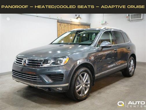 Canyon Gray Metallic 2016 Volkswagen Touareg TDI Lux SUV