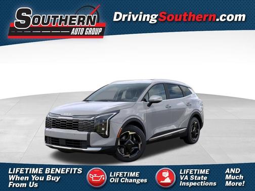 Wolf Gray 2026 Kia Sportage Hybrid EX
