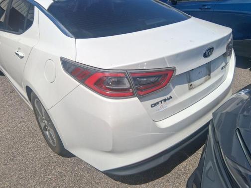 Snow White Pearl 2014 Kia Optima Hybrid EX