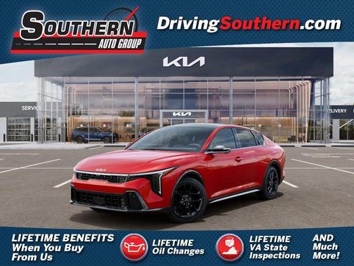 Currant Red 2026 Kia K4 GT-LINE