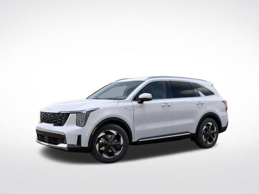 Snow White Pearl 2026 Kia Sorento Hybrid EX