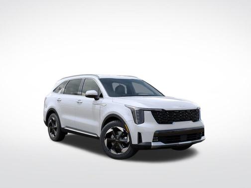 Snow White Pearl 2026 Kia Sorento Hybrid EX