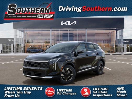 Ebony Black 2026 Kia Sportage LX