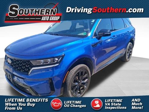 Sapphire Blue 2021 Kia Sorento SX