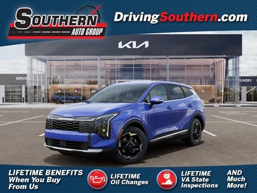Blue 2026 Kia Sportage EX
