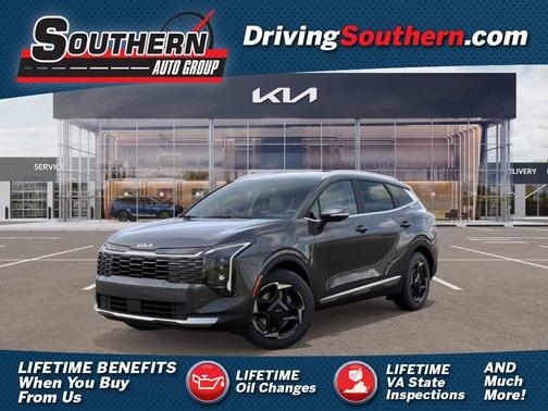 Gravity Gray 2026 Kia Sportage Hybrid EX