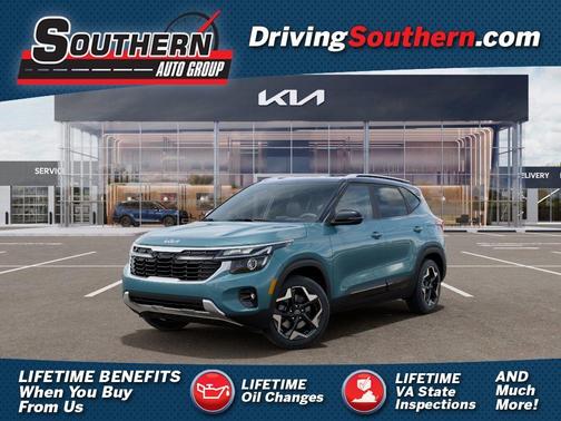 Blue / Black 2026 Kia Seltos S