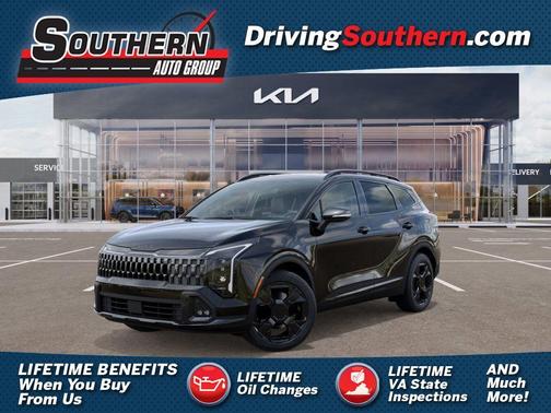 Ebony Black 2026 Kia Sportage X-Line