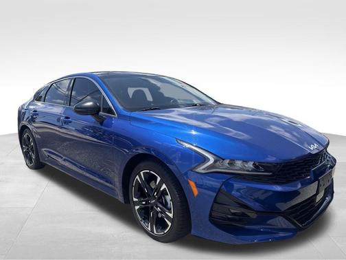 Sapphire Blue 2022 Kia K5 GT-Line