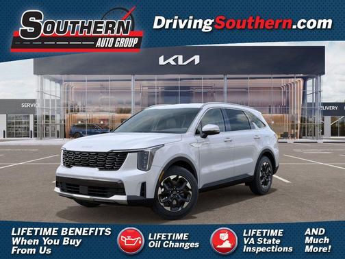 Glacial White Pearl 2025 Kia Sorento S