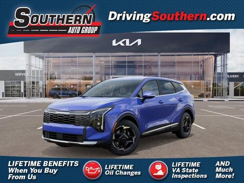 Blue 2026 Kia Sportage EX