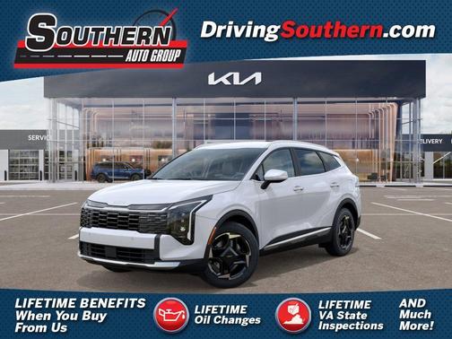 Snow White Pearl 2026 Kia Sportage Hybrid EX