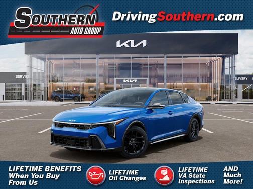 Wave Blue 2026 Kia K4 GT-Line Turbo