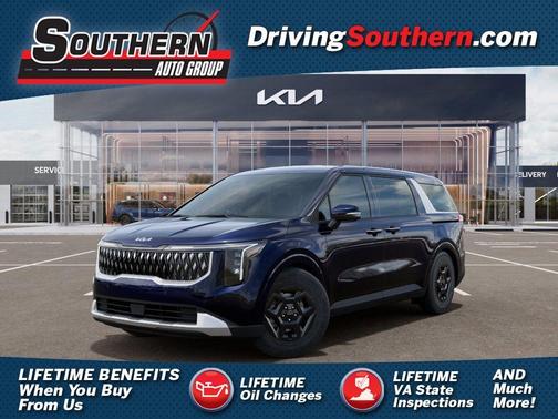 Deep Chroma Blue 2026 Kia Carnival LXS