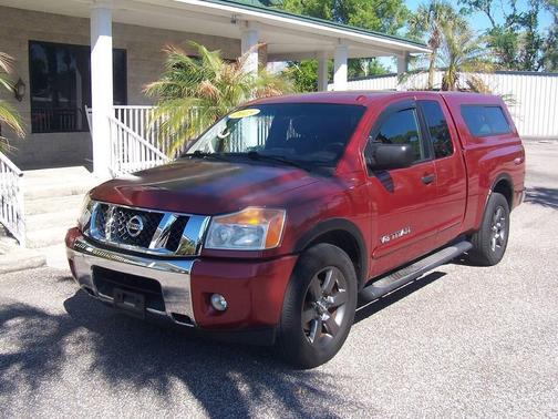 Cayenne Red 2015 Nissan Titan SV