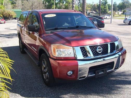 Cayenne Red 2015 Nissan Titan SV