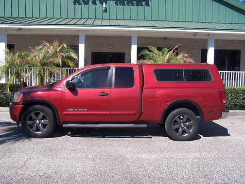 Cayenne Red 2015 Nissan Titan SV