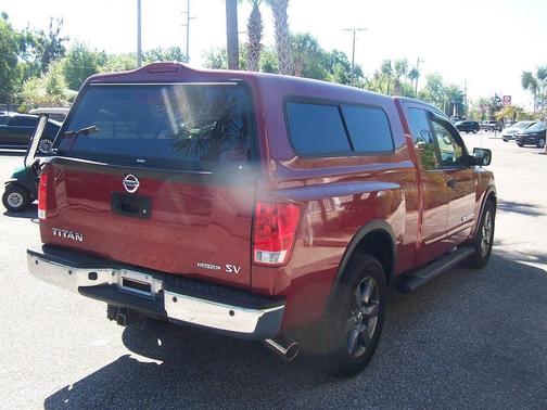 Cayenne Red 2015 Nissan Titan SV