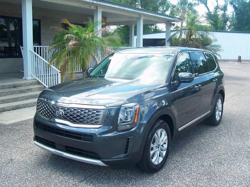 Gravity Gray 2021 Kia Telluride LX