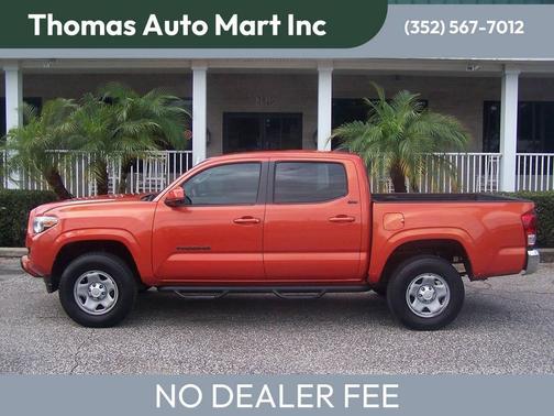 Orange 2016 Toyota Tacoma SR5 Truck
