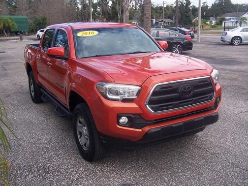 Orange 2016 Toyota Tacoma SR5