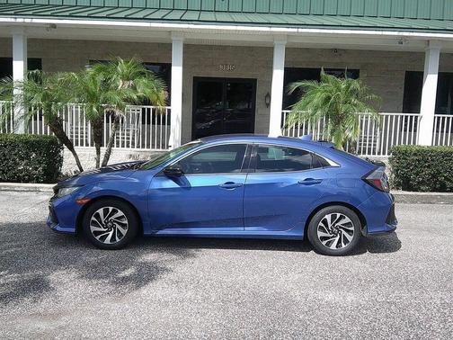 Blue 2019 Honda Civic LX