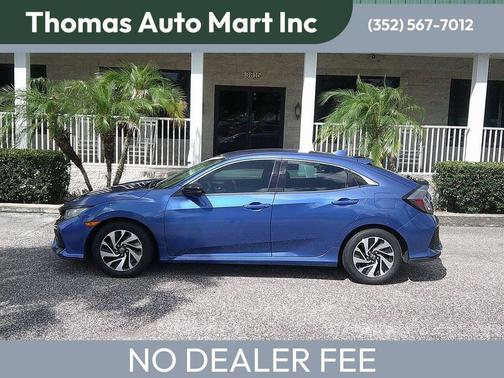 Blue 2019 Honda Civic LX