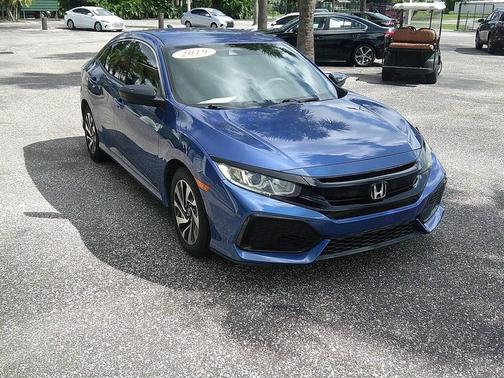 Blue 2019 Honda Civic LX